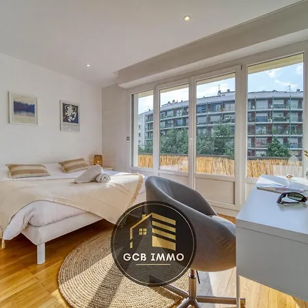 Le Clemenceau - Stade Des Alpes - Parking Gratuit 公寓