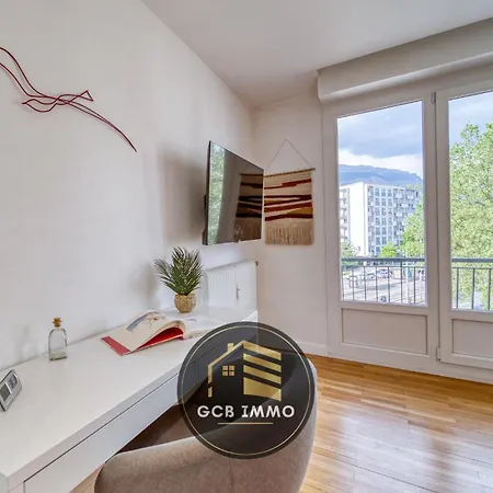 Appartement Le Clemenceau - Stade Des Alpes - Parking Gratuit Grenoble