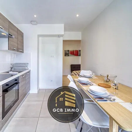 Appartement Le Clemenceau - Stade Des Alpes - Parking Gratuit Grenoble