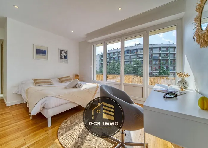 Le Clemenceau - Stade Des Alpes - Parking Gratuit Apartamento