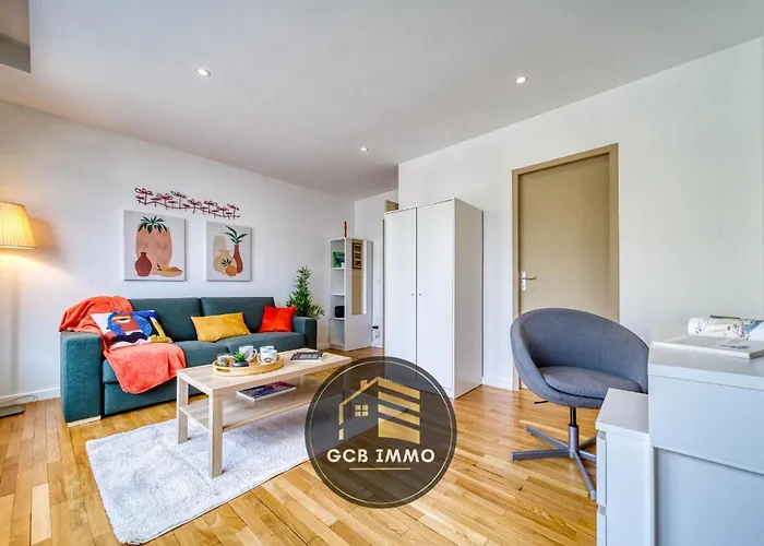 Le Clemenceau - Stade Des Alpes - Parking Gratuit Apartamento *